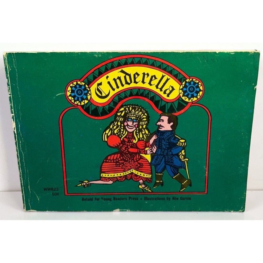 Cinderella Retold For Young Readers 1st Edition 1968 Abe Gurvin Paperback